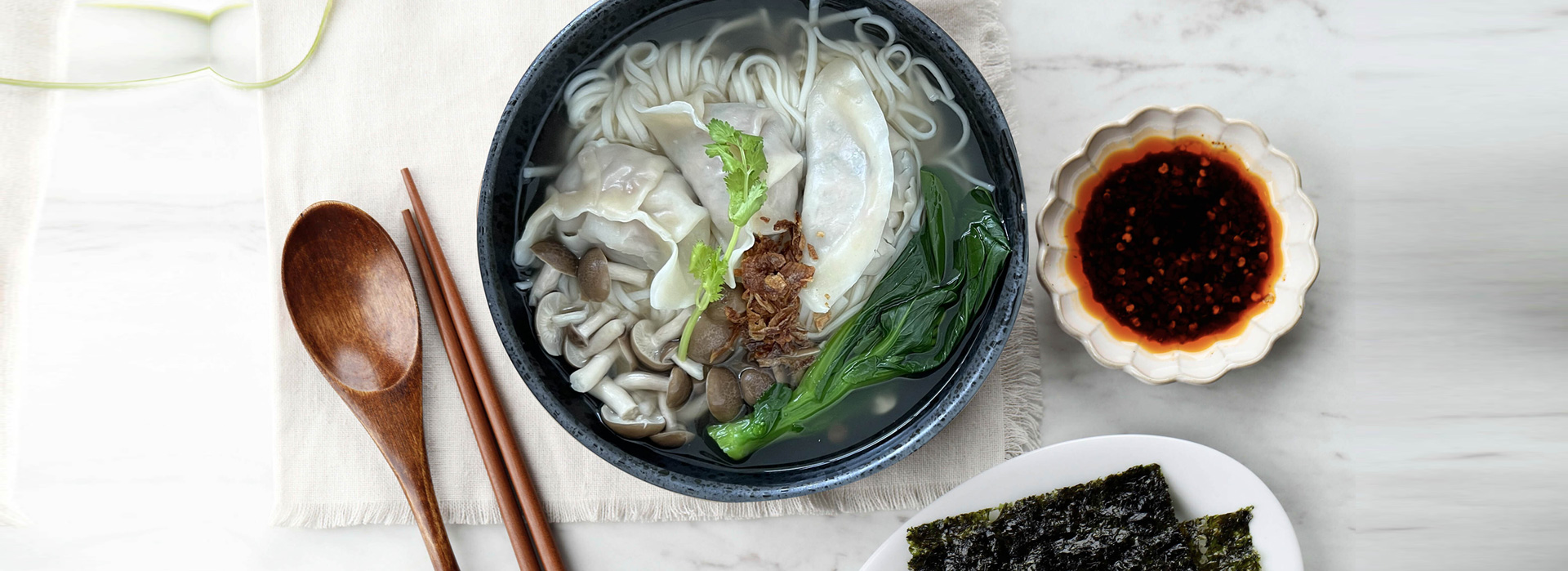 Gyoza Dumpling Soup