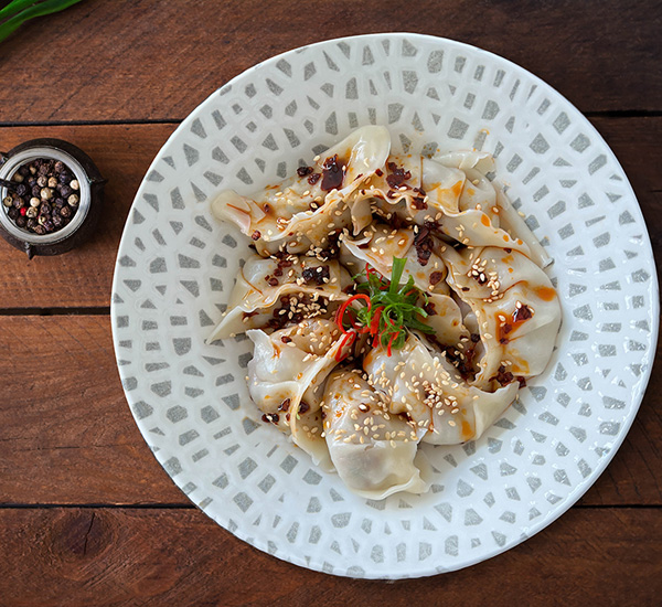 gyoza,karana gyoza,jackfruit gyoza,jackfruit